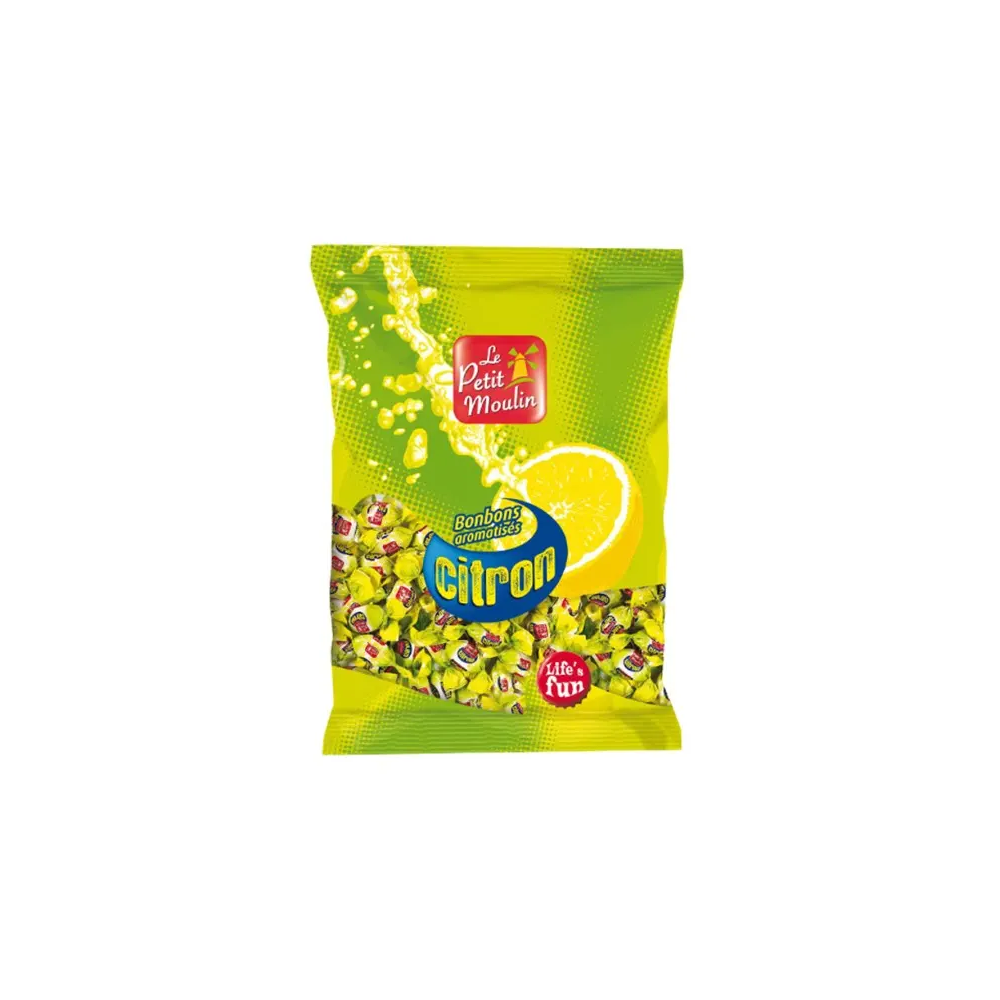 Bonbons Aromatisés Citron_250 g_Le Petit Moulin