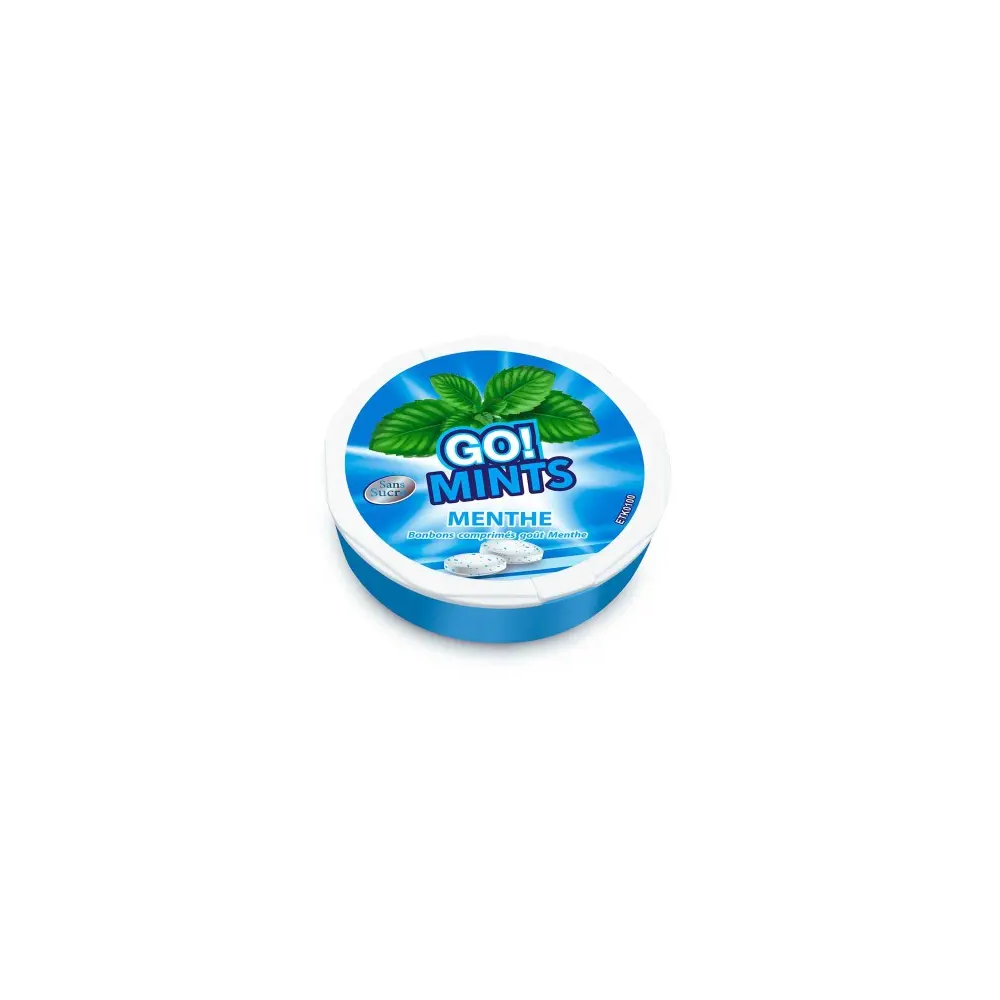 Pastilles sans sucre Go Mints_42 g