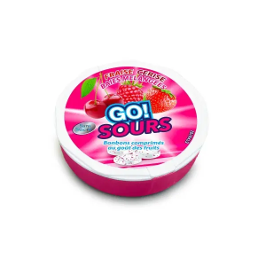 Go Red Sours Sugar-Free Strawberry & Cherry Mints_42 g