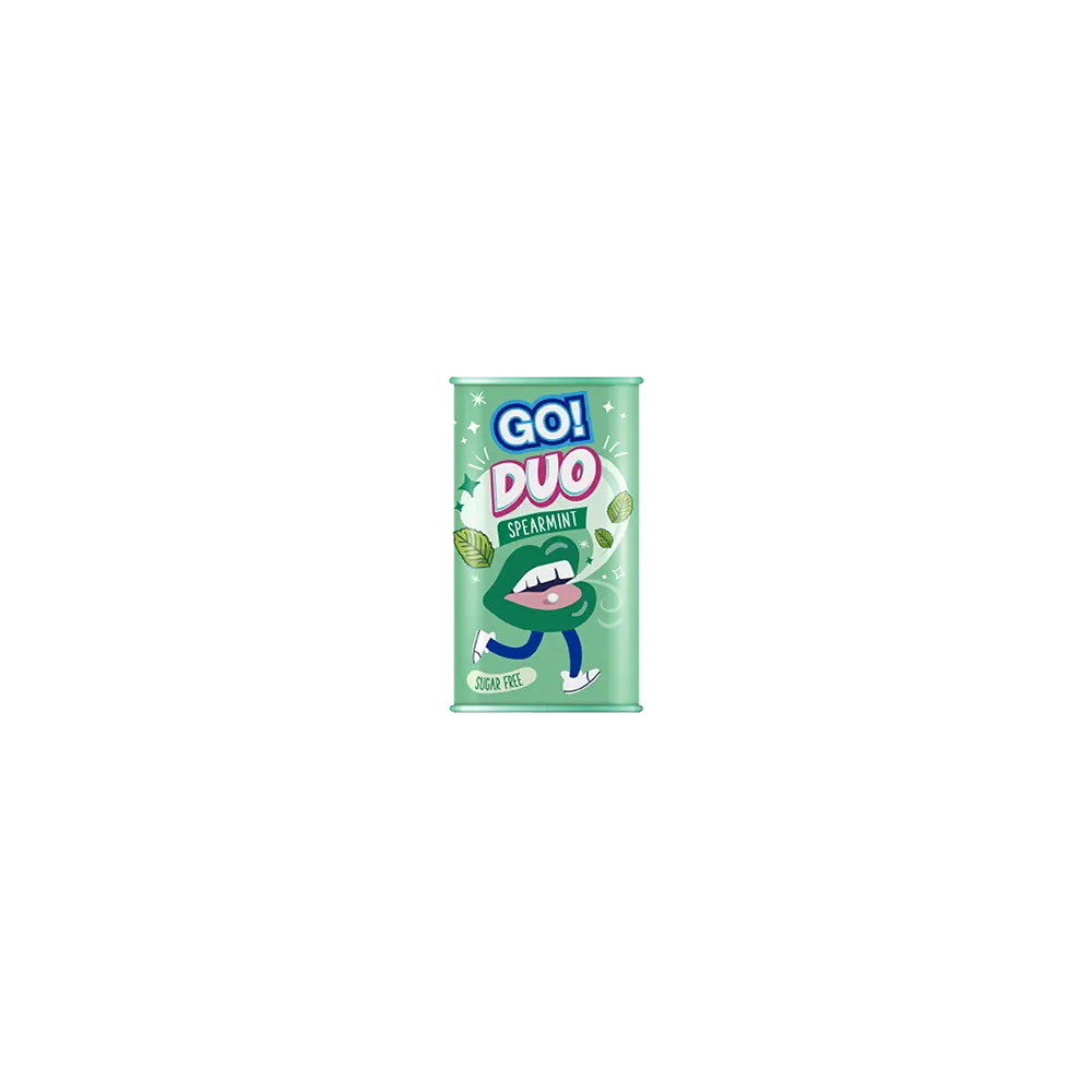 Pastilles sans sucre Go duo Spearmint_25 g