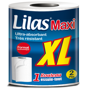 XL Papiertuchrolle Lilas