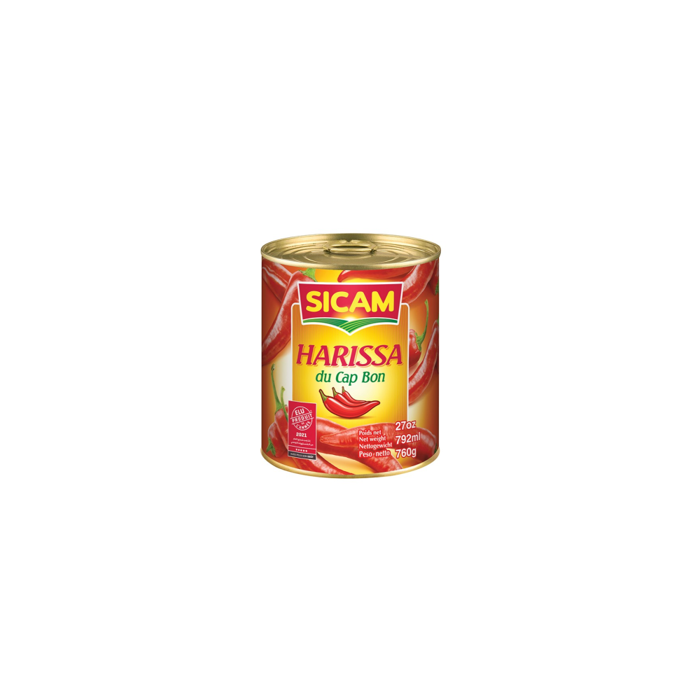 grossiste Harissa Sicam 4/4|760g Europe