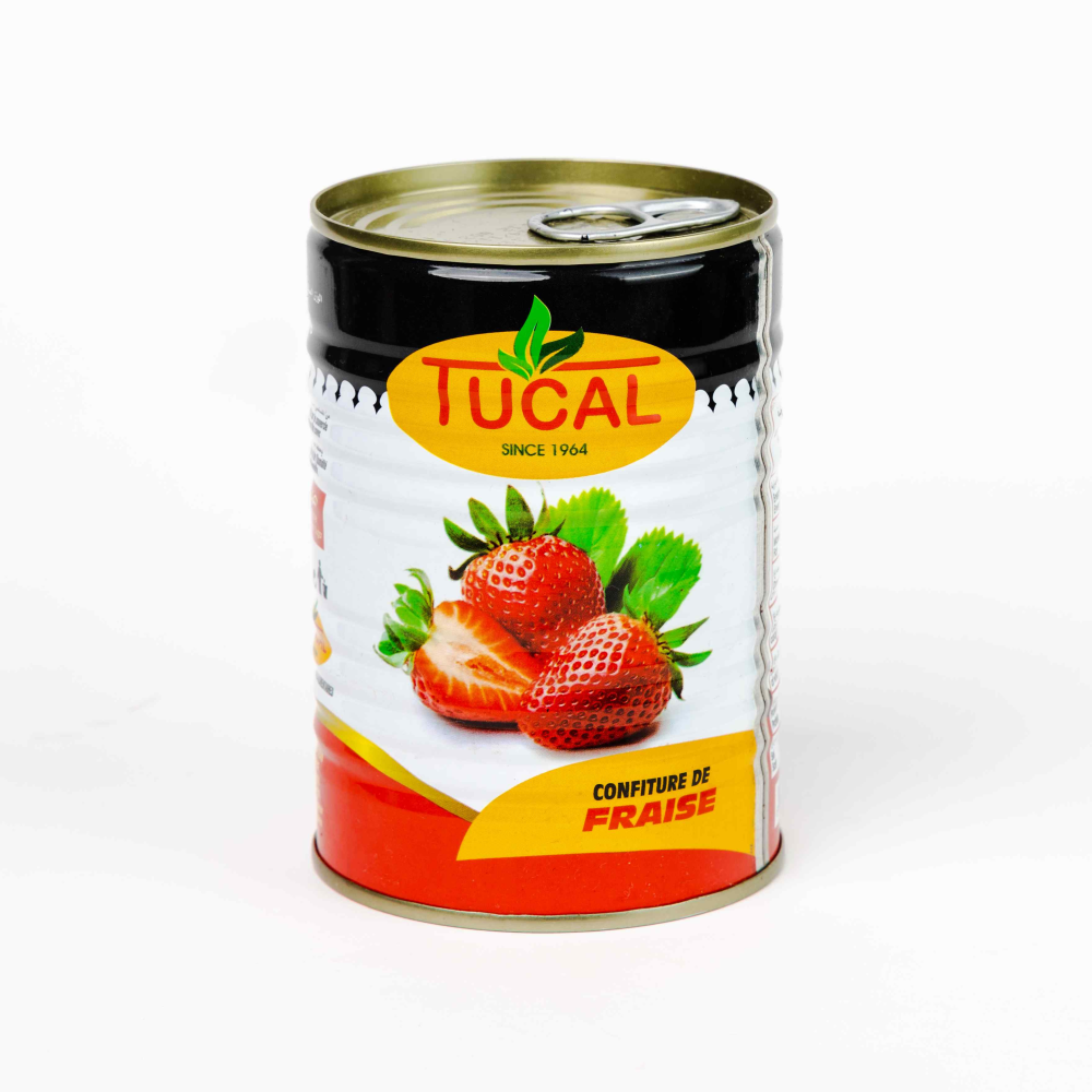 grossiste Confiture Fraise 400g Tucal