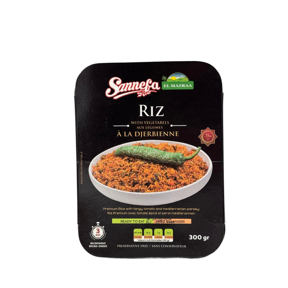 grossiste Riz Djerbien 300g Europe