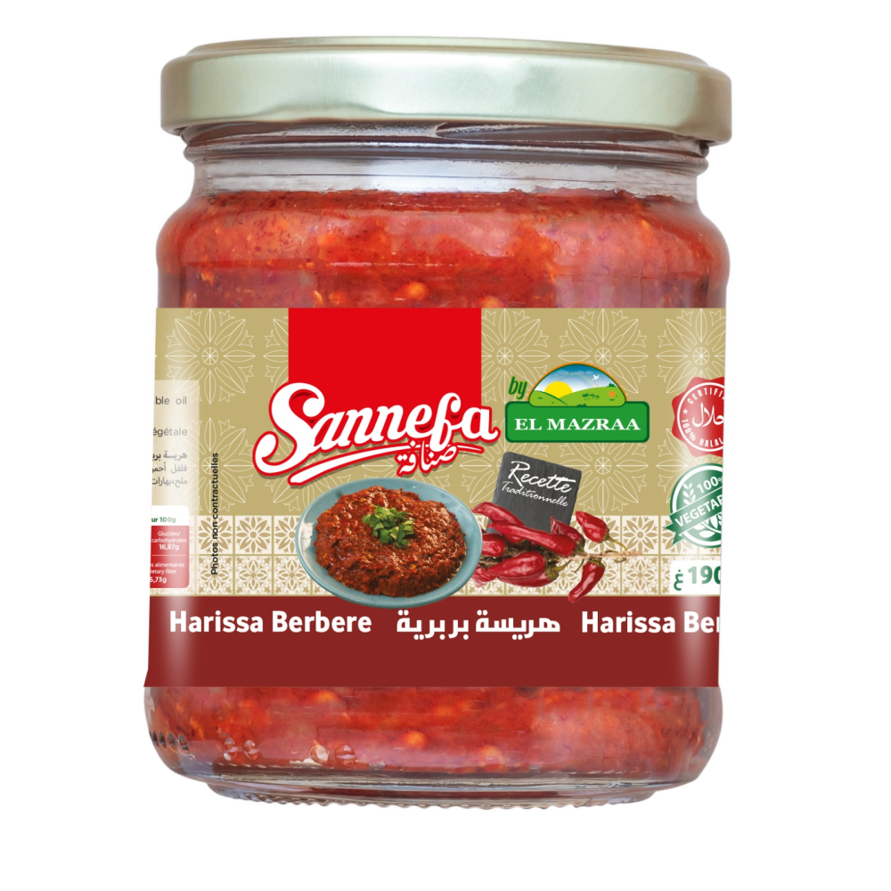 grossiste Harissa Berbére 190g