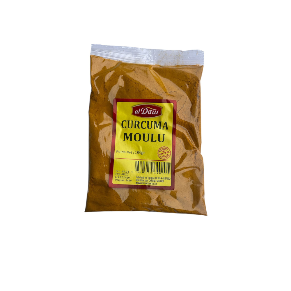 grossiste Curcuma moulu 100g 20P