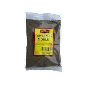 grossiste Poivre noir Moulu 100g 20P