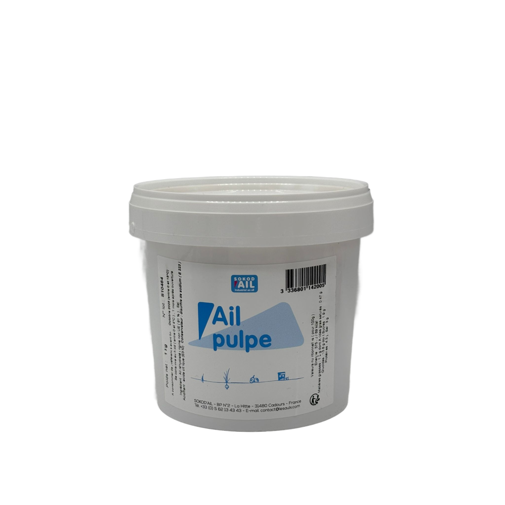 grossiste Ail Pulpe 1Kg Europe