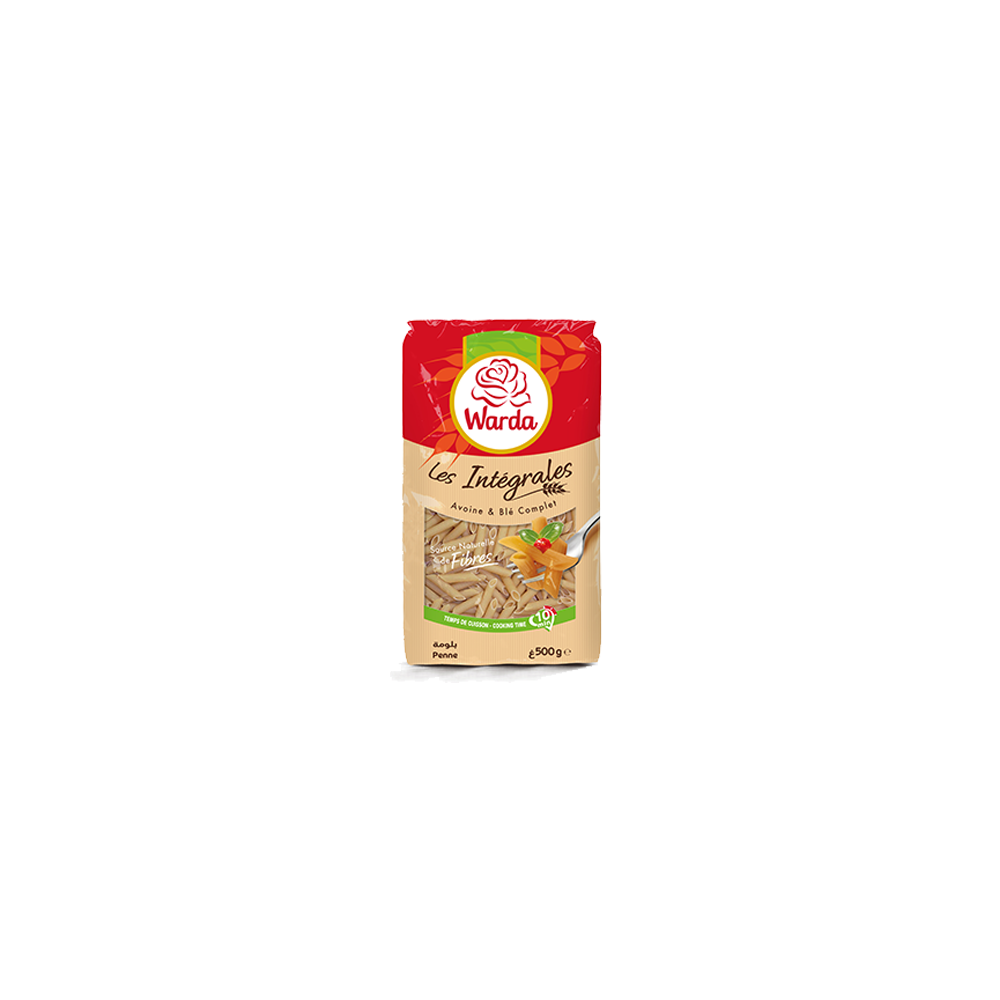 Whole wheat penne 500g Warda wholesale