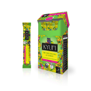 Instant green tea with...