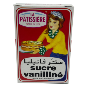 Sucre vanilliné La pâtissière