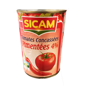Tomates concassées...