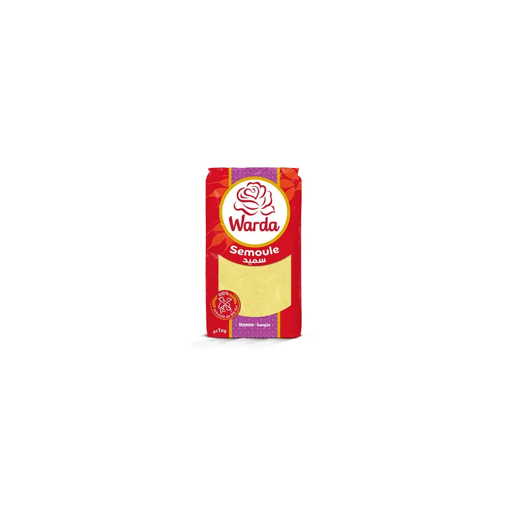 grossiste Semoule Moyenne _1kg_Warda