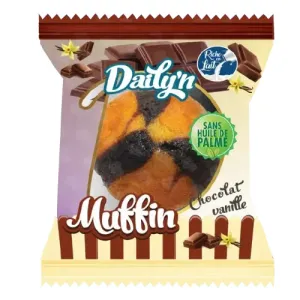 Online-Großhändler für Schoko-Vanille-Muffin