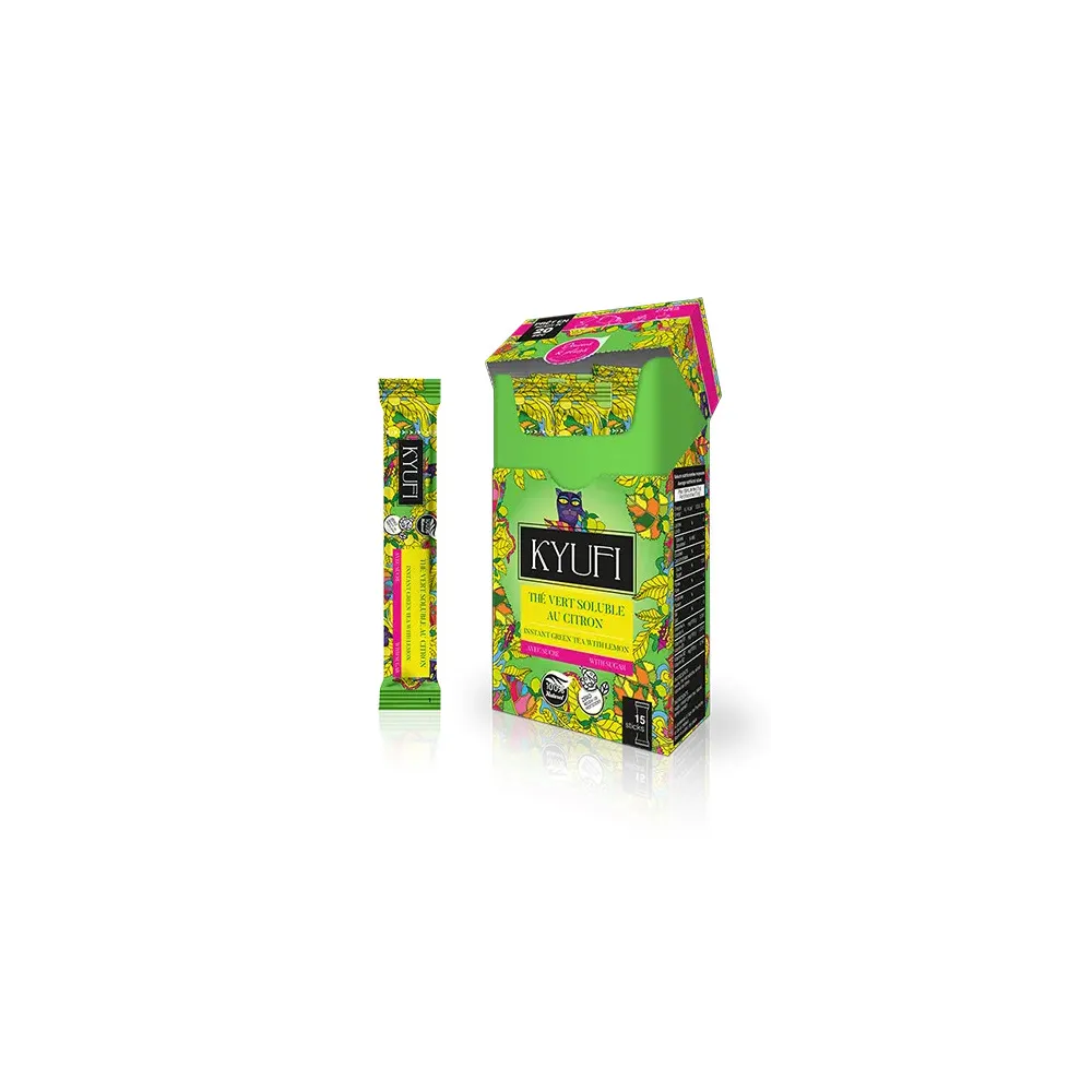 Online-Großhändler für Instant Grüner Tee mit Zitrone und Zucker