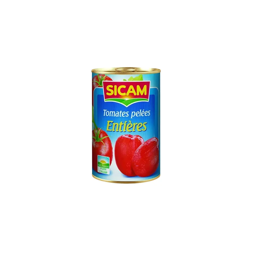 grossiste Tomate pelé sicam | 400g Europe