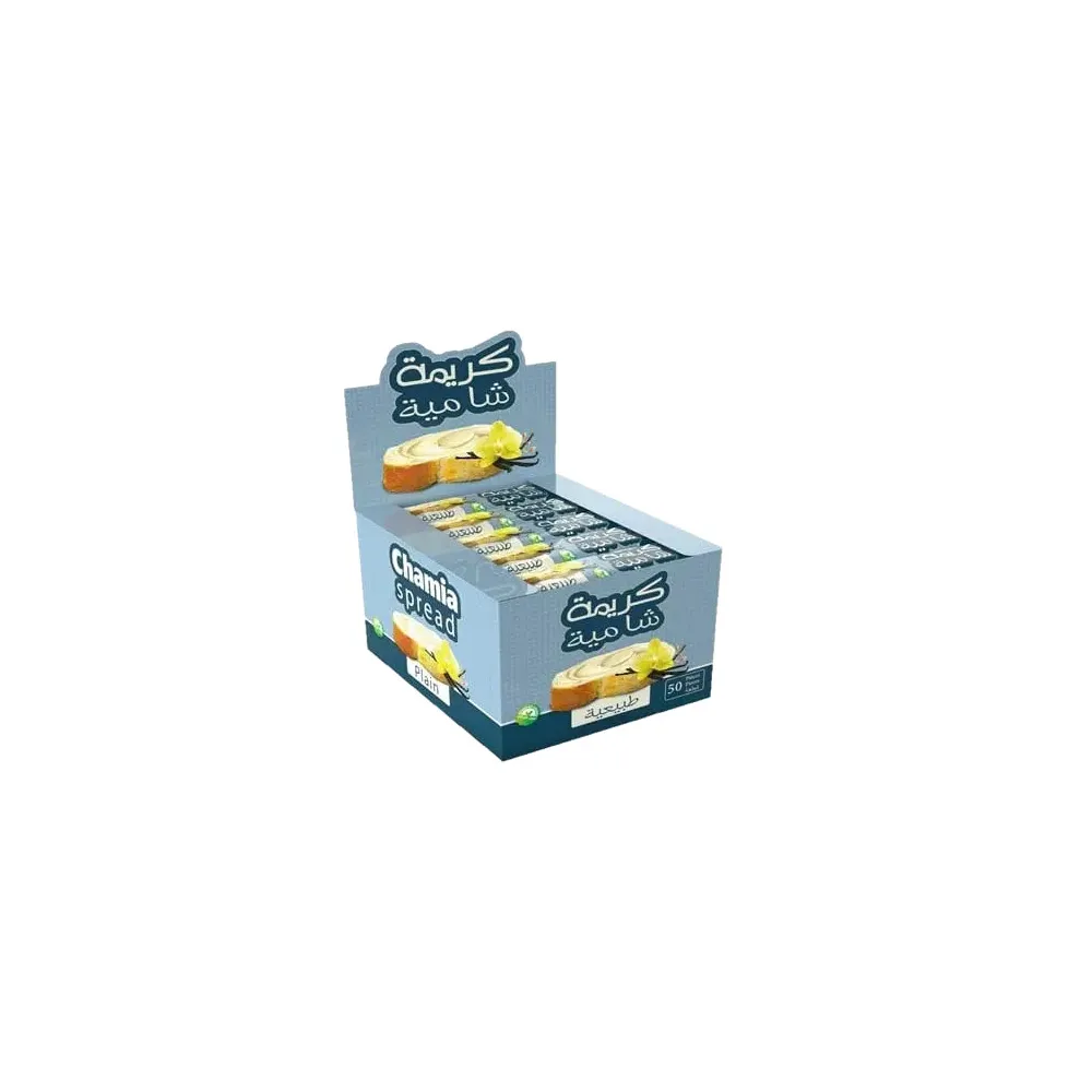 grossiste Chamia à tartiner saveur vanille 50*20 g