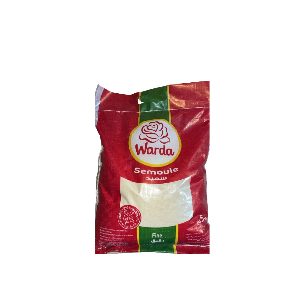 grossiste Semoule Fine _ 5Kg_Warda