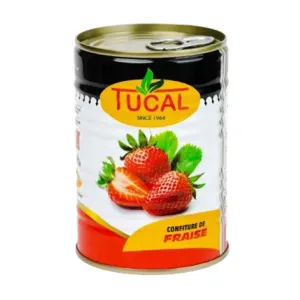 Confiture Fraise 400g Tucal en France - Europe