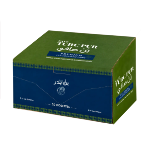 Café Turc Pur Premium étui de 20 unidoses arôme cardamome